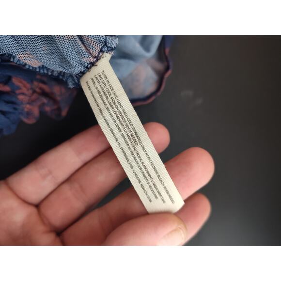 Free People Intimately Free Under it All Printed Mesh Bodysuit M - Picture 6 of 8